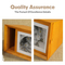 Limited Time Offer MDF Urns Handmade Wood Pet Urn Wood Cat & Dog Urn Funeral Supplies for Adult Caskets Custom