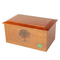Wholesale Wooden Pet Memory Box Funeral Cremation Box with Photo Frame Pet Urns for Dogs Ashe