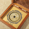Factory Custom Eco-Friendly Wooden Coins Holder Box Adjustable Inner Padding Coin Storage with Custom Design