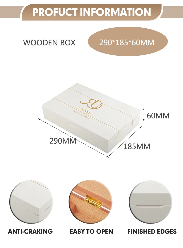 Customized Luxury Cigar Humidor Box Solid Wood Cigar Humidor Vintage Humidor for Cigars
