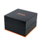 New Design PU Leather Lining Luxury Men Wristwatch Packaging Wooden Box Custom Logo Black Single Watch Box Case
