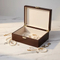 Elegant Custom Logo MDF Jewelry Storage Box for Luxury Items