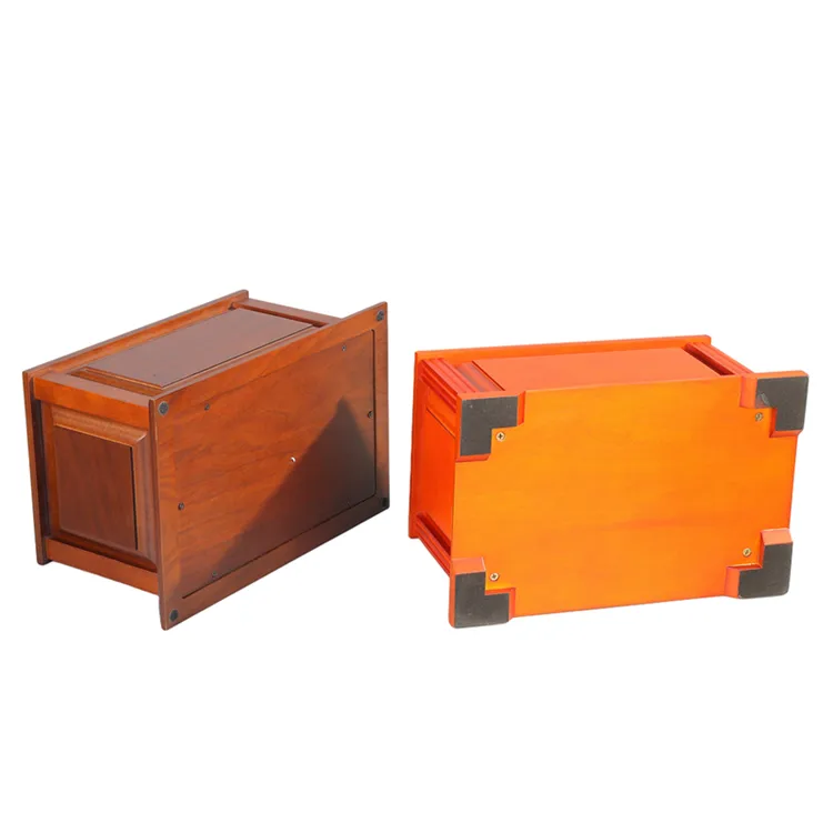 Wholesale Factory Price Funeral Supplies Wooden Urn Storage Packaging Pet Cremation Memorial Urns for Human Ashes Adult Male Female