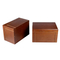 Wholesale Wood Cremation Pet Urn Burial Funeral Supplies Casket Biodegradable Urns for Human Ashes
