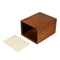 Factory Price Paulownia Solid Woodpet Urn Box Wooden Box Wood Funneral Coffin Box Three Specifications Customizable Logo for Cats Dogs