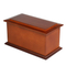 Handmade Wood Pet Cremation Urns Funeral Supplies Wooden Engraved Urn for Human Ashes Adult Male Female Satin Bag Hummingbird Cremation Urns Box