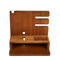 Elegant Pine Wood Jewelry and Watch Storage Rack for Home