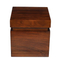 Wholesale Walnut Wood Pet Cremation Urn Customized Pet Cat and Dog Commemorative Urns Box Lead Pet Caskets for Human Ashes