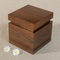 Wholesale OEM New Design Products Funeral Supplies Casket Memorial Pet Cremation Packaging Box Dog Urns Wood Cremation Ash Urn Funeral Box for Dogs Cats