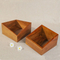 Eco-Friendly European Style Painted Wooden Cremation Urn Biodegradable Birch Ashes Keepsake Pet Urns for Cats & Dogs