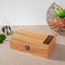 Elegant Natural MDF Storage Box for Essential Oil Display