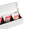 High Quality 6 Compartment Tea Chest Organizer Bamboo Tea Box Gift Packaging Wooden Tea Bag Storage Display Box