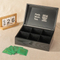 Wholesale 6 Compartments Wooden Tea Bag Organizers Tea Packet Caddy Packaging Storage Boxes
