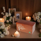 Zhihe Custom Logo Funneral Supplies Wooden Pet Urn Personalized Memorial Keepsake Smooth Wood Finish