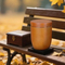 Zhihe Sustainable Rubbed Wooden Ashes Holder Eco-Conscious Wood Cremation Urn Spacious Design Ideal for Big Pooches
