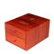 Premium Wooden Tea Bag Storage Box with Dual Layers