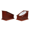 Elegant Rosewood MDF Cremation Urn with Photo Frame
