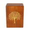 Human Ashes Adult Professional Wooden Urns Supporting Customized Wooden Urns Cinerary Caskets