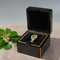 Wholesale Factorary Price High Quality Removable Lining Custom Laser Logo Black Smart Watch Wooden Watch Boxes for Men