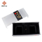 Elegant Black Wood Tea Box with Custom Acrylic Lid