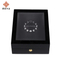 Elegant Custom Black and Grey Perfume Gift Set with Wooden Lid