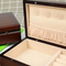 Custom Jewellery Packaging Case with Logo Wooden Gift Organizer Velvet Lining Packing Jewelry Box Microphone Carrying Case Wood