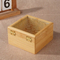 High Quality Wooden Book Shaped Box Wood Gift Box with Lid Cheap Packing Organizer for Household Gift