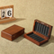 New Arrival Handmade Premium Bamboo Wood Fishing Tackle Box Wooden Fly Hook Box