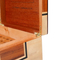 Premium Mahogany Cigar Box with Custom Logo for 35 Cigars