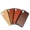 Whoelsale Factorary Price Custom Walnut Wood Mobile Phone Shell Back Cover Natural Grain Solid Wood Phone Case for iPhone 12 Xs Max