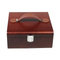 Premium Handmade PU Leather Chess Set with Wooden Pieces