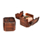 Wholesale Factorary Price Retro Handmade Custom Laser Logo Solid Wood Single Watch Packaging Antique Wooden Watch Box Gift