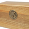 Custom Luxury Wooden Coin Display Box with Velvet Lining