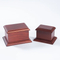 American Luxury Solid Wood Pet Urn & Casket Handmade with Carved Patterns Metal Funeral Storage Box Cremation Urn for Cats Dogs