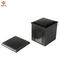 Elegant Solid Wood Bamboo Pet Urn with Sliding Lid