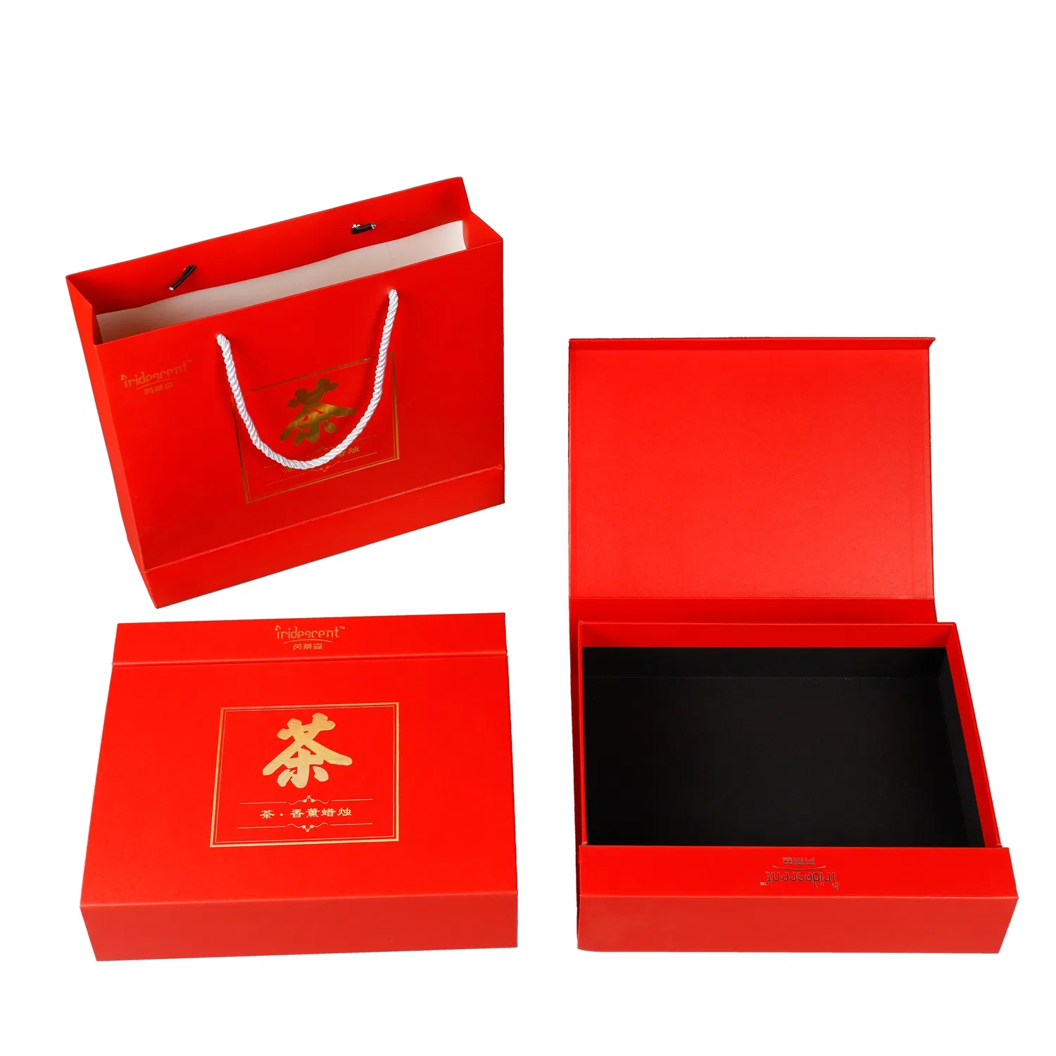 Custom Logo Reusable Magnetic Flap Rigid Box Advanced Luxury and Fashionable Packaging jewelry Box for Tea and Snacks
