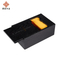 Elegant Custom Black Cordyceps Gift Box in Solid Wood