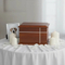 Wholesale Trending Product Solid Wood Bamboo Pet Urn for Ashes Urnas Para Walnut Slid Lid Wooden Urn Box