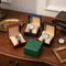 Newest Best Selling OEM Custom Logo PU Leather Watch Organizer Case for Store Watches
