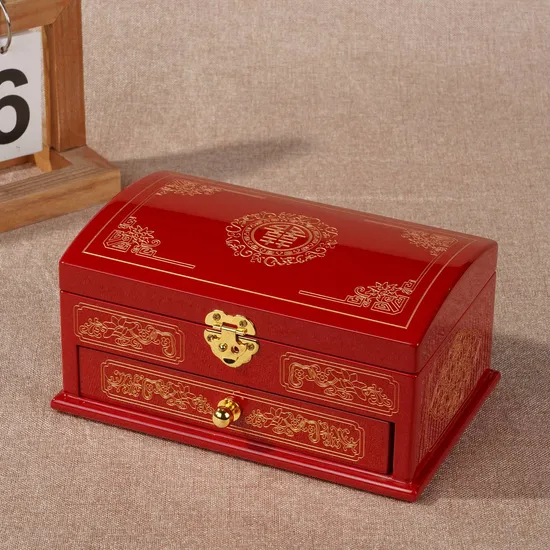 Custom Wooden Box for Jewelry Watch Storage and Jewellery Gift Packing Packaging