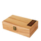 Wooden Foldable Essential Oil Storage Box with Lid-Large Capacity for Makeup Nail Polish & Perfume