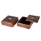 Wholesale Custom Size Design Solid Wood Brown Chess Gift Packaging Box