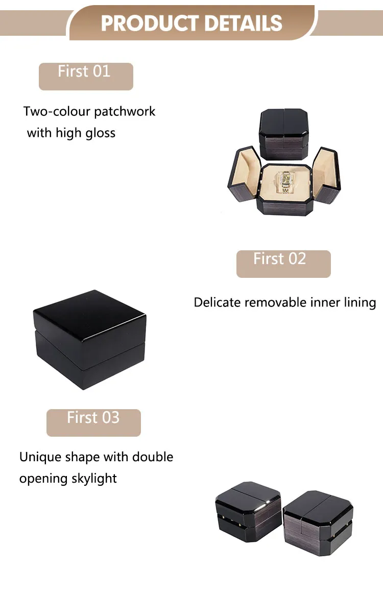 Premium Custom Logo Wooden Watch Box for Stylish Storage