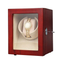 Wholesale Unique Solid Wood Mens Watch Box Organizer Vintage Single Slot Watch Display Case Mens Watch Box