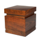Wholesale Walnut Wood Pet Cremation Urn Customized Pet Cat and Dog Commemorative Urns Box Lead Pet Caskets for Human Ashes