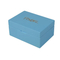 Wholesale Christmas Luxurious High-End Blue Wooden Packaging Display Gift Box Wood Jewelry Storgae Case for Single Watch
