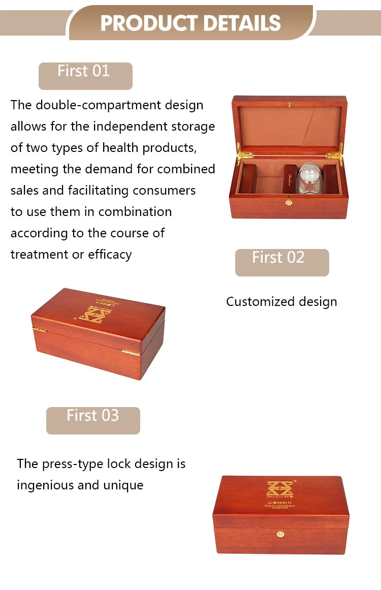 Wholesale Custom Luxury Essential Oil Bamboo Storage Packaging Box Wooden Gift Case Display Presentation