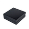 Elegant Black Square Coin Holder Gift Box for Collectors