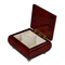Elegant Wooden Jewelry Storage Box with Multiple Compartments