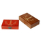Elegant Long Wooden Storage Box with Lid for Jewelry and Pens
